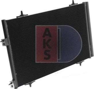 AKS Dasis 062019N - Конденсатор кондиционера autospares.lv