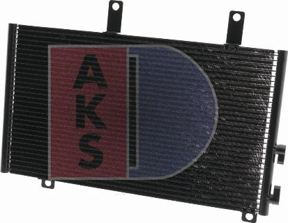 AKS Dasis 012080N - Конденсатор кондиционера autospares.lv