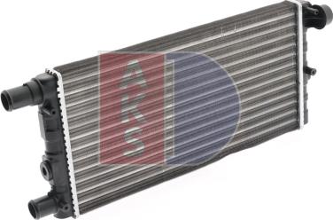 AKS Dasis 080490N - Радиатор, охлаждение двигателя autospares.lv
