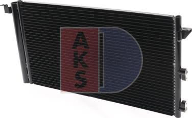 AKS Dasis 082020N - Конденсатор кондиционера autospares.lv