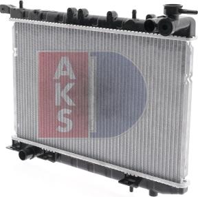 AKS Dasis 070150N - Радиатор, охлаждение двигателя autospares.lv