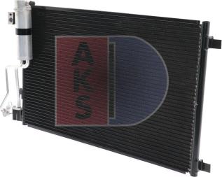 AKS Dasis 072034N - Конденсатор кондиционера autospares.lv