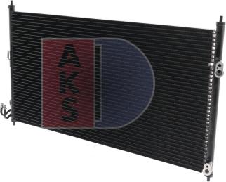 AKS Dasis 072031N - Конденсатор кондиционера autospares.lv