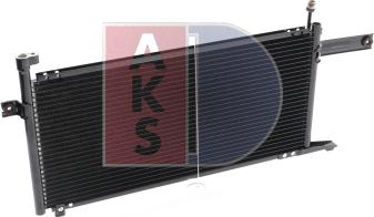 AKS Dasis 072140N - Конденсатор кондиционера autospares.lv