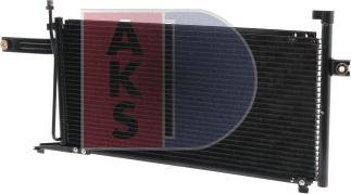 AKS Dasis 072140N - Конденсатор кондиционера autospares.lv