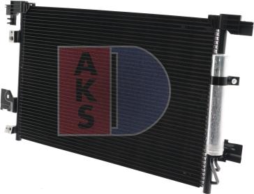 AKS Dasis 142025N - Конденсатор кондиционера autospares.lv