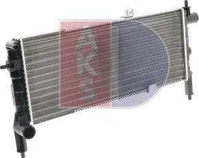 AKS Dasis 150690N - Радиатор, охлаждение двигателя autospares.lv