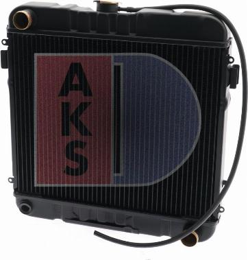AKS Dasis 150043H - Радиатор, охлаждение двигателя autospares.lv