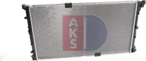 AKS Dasis 150054N - Радиатор, охлаждение двигателя autospares.lv