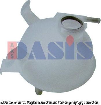 AKS Dasis 153001N - Компенсационный бак, охлаждающая жидкость autospares.lv