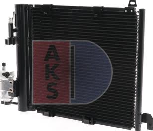AKS Dasis 152050N - Конденсатор кондиционера autospares.lv