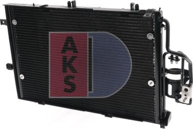 AKS Dasis 152018N - Конденсатор кондиционера autospares.lv