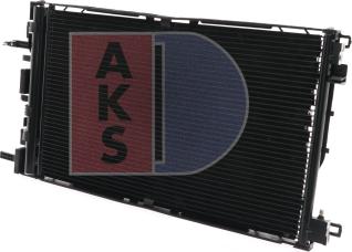 AKS Dasis 152039N - Конденсатор кондиционера autospares.lv