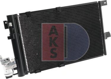 AKS Dasis 152150N - Конденсатор кондиционера autospares.lv