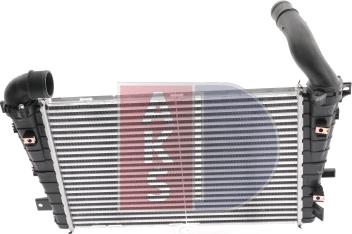 AKS Dasis 157033N - Интеркулер, теплообменник турбины autospares.lv