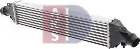 AKS Dasis 157024N - Интеркулер, теплообменник турбины autospares.lv