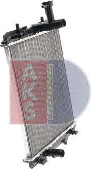 AKS Dasis 160094N - Радиатор, охлаждение двигателя autospares.lv