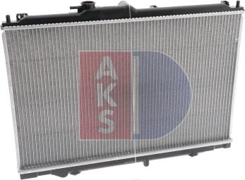 AKS Dasis 101300N - Радиатор, охлаждение двигателя autospares.lv