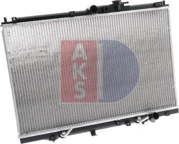 AKS Dasis 101300N - Радиатор, охлаждение двигателя autospares.lv