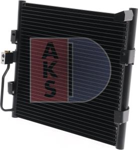 AKS Dasis 102060N - Конденсатор кондиционера autospares.lv
