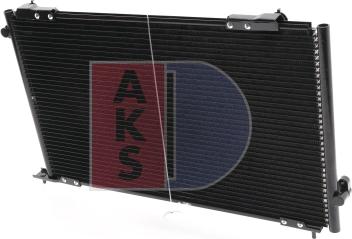 AKS Dasis 102160N - Конденсатор кондиционера autospares.lv