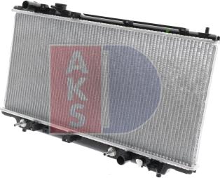 AKS Dasis 110280N - Радиатор, охлаждение двигателя autospares.lv