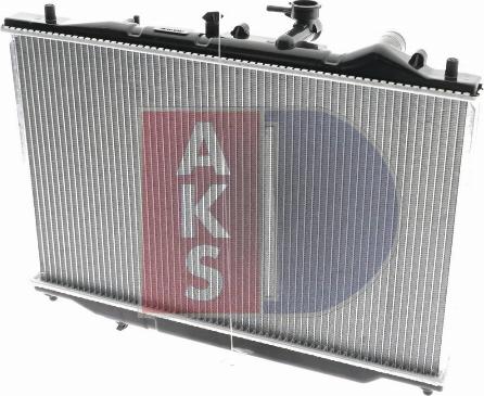 AKS Dasis 110270N - Радиатор, охлаждение двигателя autospares.lv