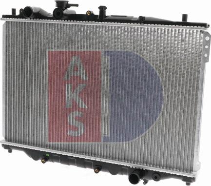 AKS Dasis 110270N - Радиатор, охлаждение двигателя autospares.lv