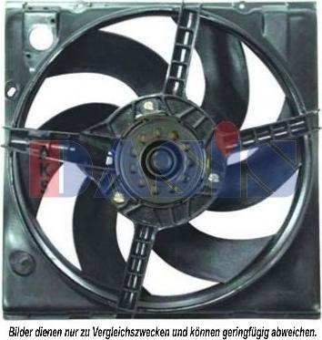 AKS Dasis 188002N - Вентилятор, охлаждение двигателя autospares.lv