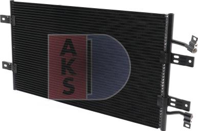 AKS Dasis 182044N - Конденсатор кондиционера autospares.lv