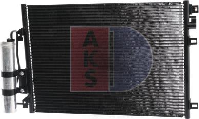 AKS Dasis 182032N - Конденсатор кондиционера autospares.lv