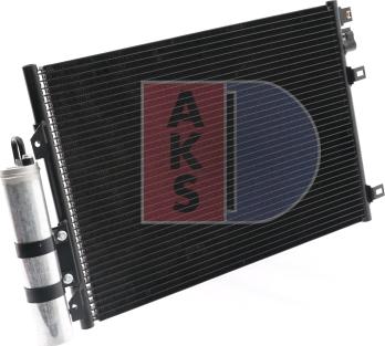 AKS Dasis 182032N - Конденсатор кондиционера autospares.lv