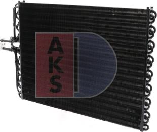 AKS Dasis 182250N - Конденсатор кондиционера autospares.lv