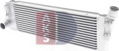 AKS Dasis 187006N - Интеркулер, теплообменник турбины autospares.lv