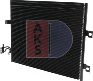 AKS Dasis 132009N - Конденсатор кондиционера autospares.lv