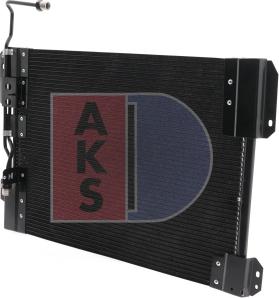 AKS Dasis 132020N - Конденсатор кондиционера autospares.lv