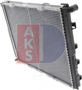 AKS Dasis 120950N - Радиатор, охлаждение двигателя autospares.lv