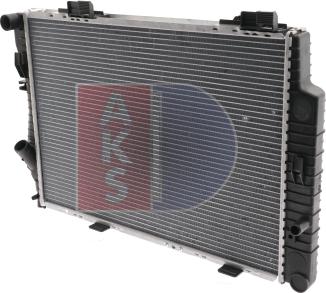 AKS Dasis 121990N - Радиатор, охлаждение двигателя autospares.lv