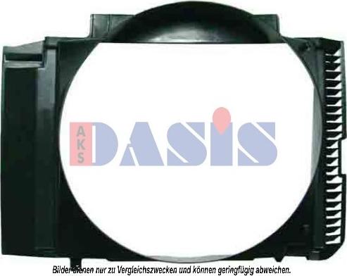 AKS Dasis 128141N - Кожух вентилятора autospares.lv
