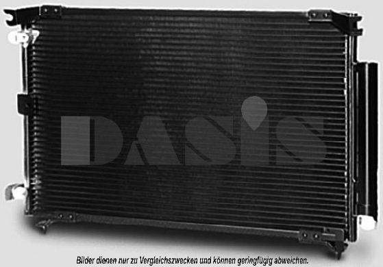 AKS Dasis 122920N - Конденсатор кондиционера autospares.lv