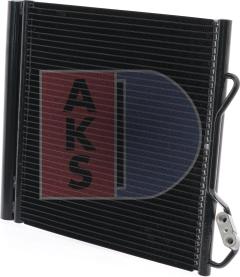 AKS Dasis 122027N - Конденсатор кондиционера autospares.lv