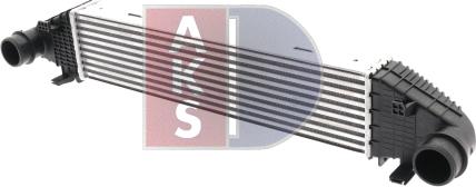 AKS Dasis 127013N - Интеркулер, теплообменник турбины autospares.lv