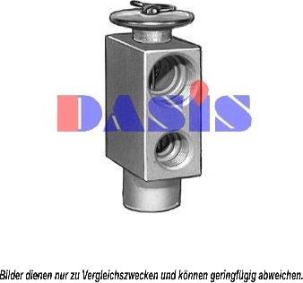 AKS Dasis 840067N - Расширительный клапан, кондиционер autospares.lv