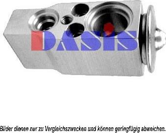 AKS Dasis 840004N - Расширительный клапан, кондиционер autospares.lv