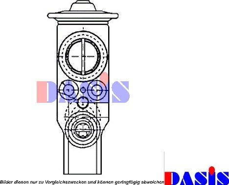 AKS Dasis 840145N - Расширительный клапан, кондиционер autospares.lv