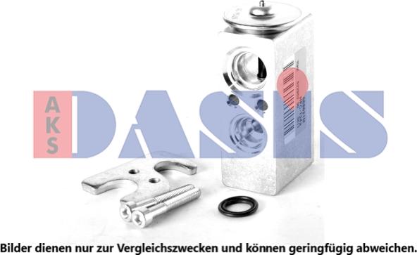 AKS Dasis 840122N - Расширительный клапан, кондиционер autospares.lv