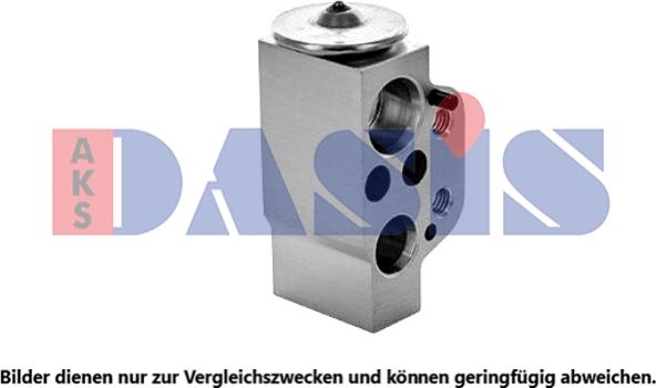AKS Dasis 840363N - Расширительный клапан, кондиционер autospares.lv