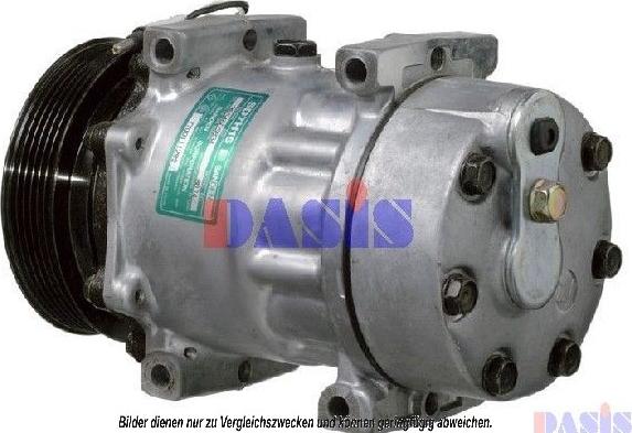 AKS Dasis 854080N - Компрессор кондиционера autospares.lv