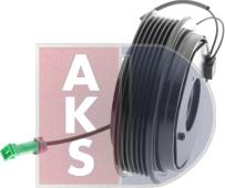 AKS Dasis 855007N - Электромагнитное сцепление, компрессор autospares.lv