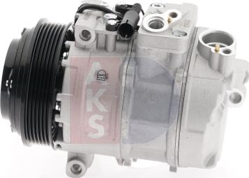 AKS Dasis 850990N - Компрессор кондиционера autospares.lv